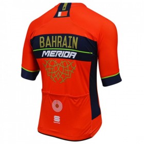 Maillot vélo 2018 Bahrain Merida N001